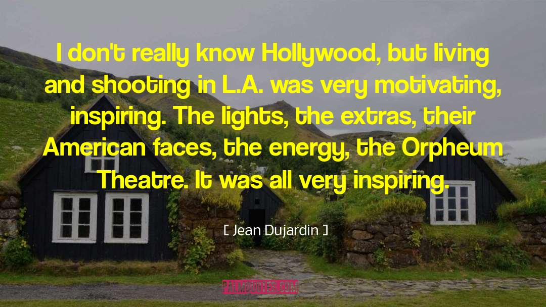 Inspiring Depression quotes by Jean Dujardin