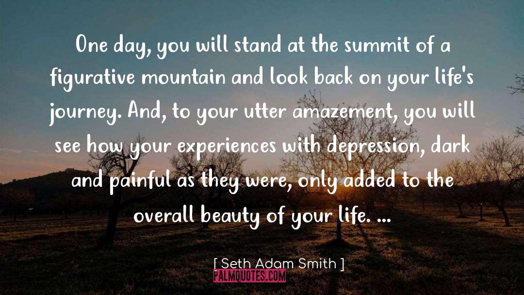 Inspiring Depression quotes by Seth Adam Smith