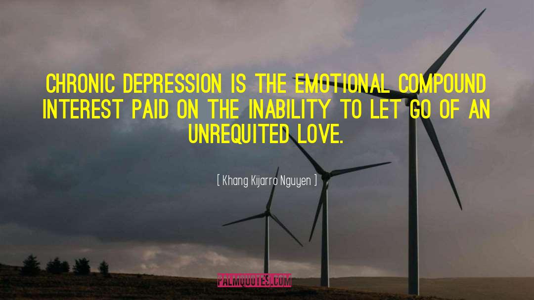 Inspiring Depression quotes by Khang Kijarro Nguyen