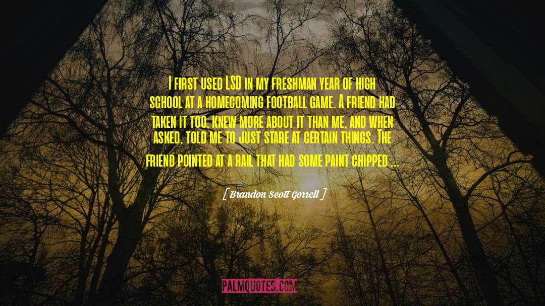 Inspiring Football quotes by Brandon Scott Gorrell