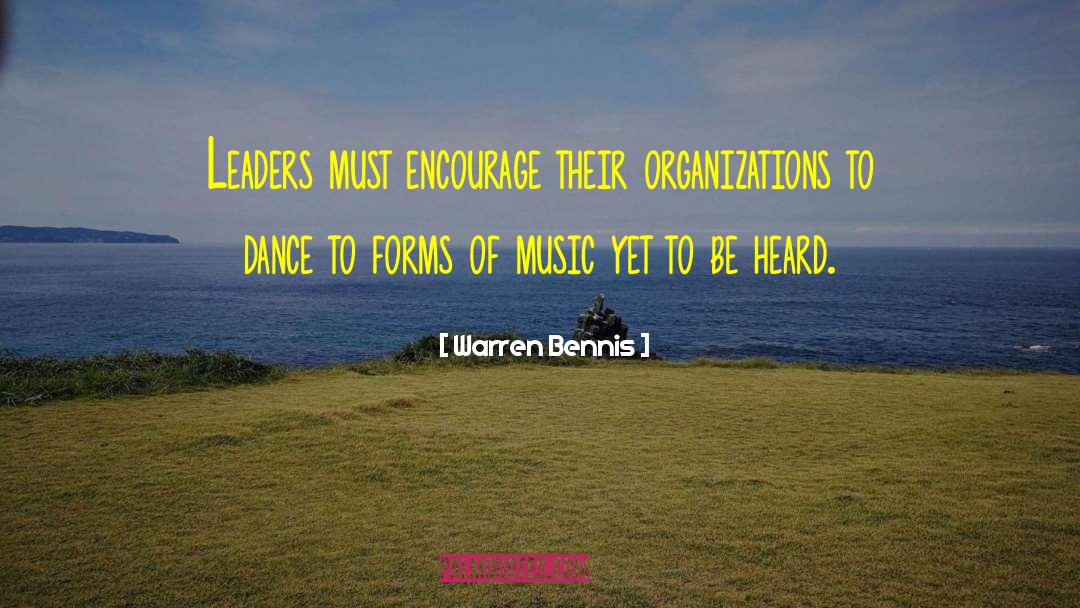 Inspiring Leaders quotes by Warren Bennis