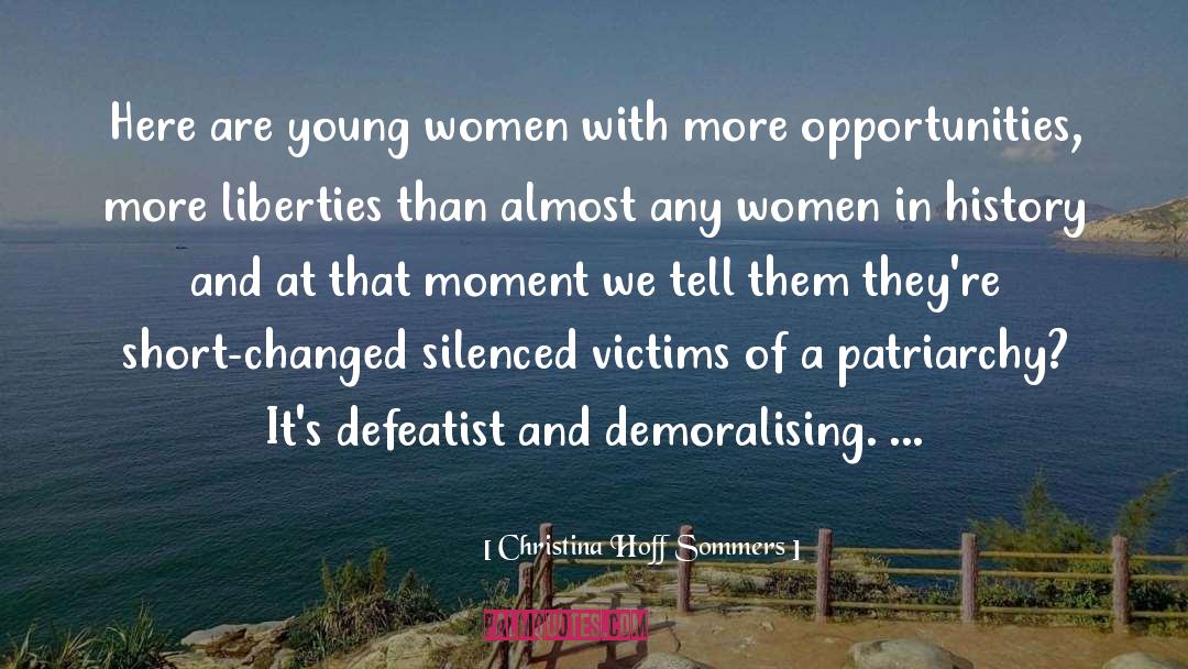 Inspiring Moms quotes by Christina Hoff Sommers