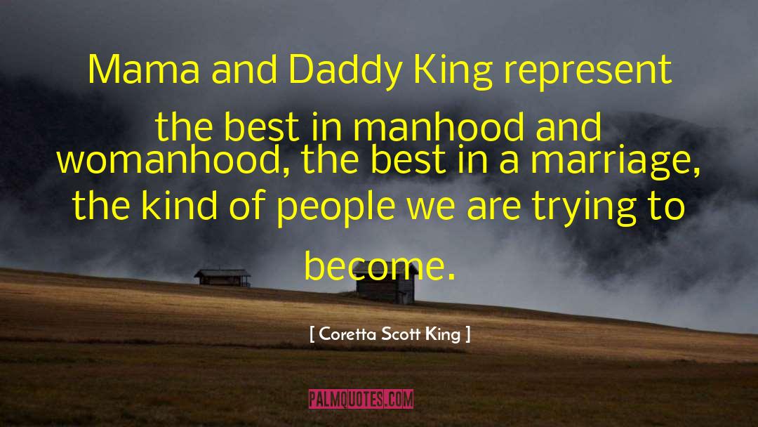 Inspiring People quotes by Coretta Scott King