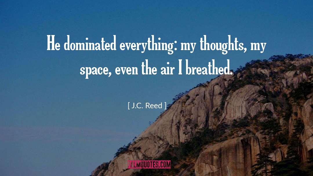 Inspiring Thoughts quotes by J.C. Reed