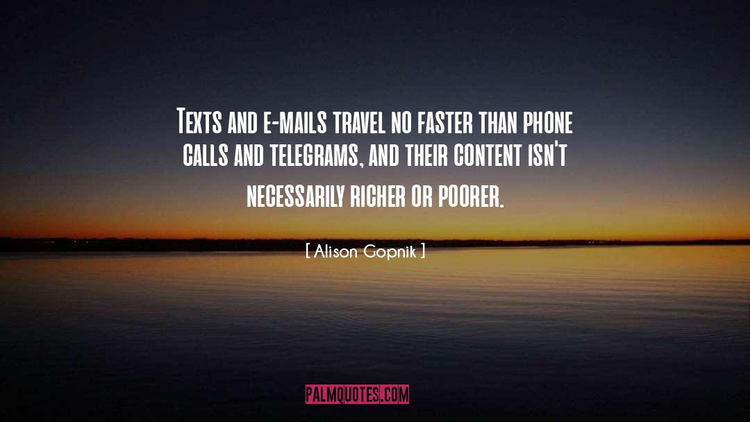 Inspiring Travel quotes by Alison Gopnik