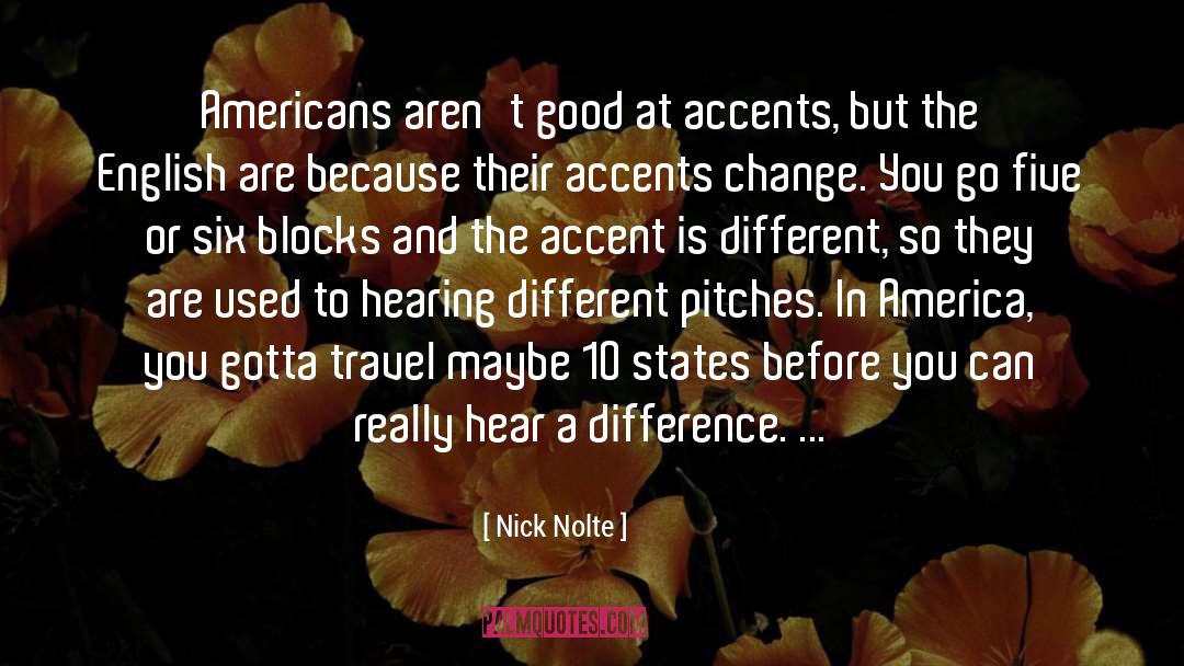 Inspiring Travel quotes by Nick Nolte