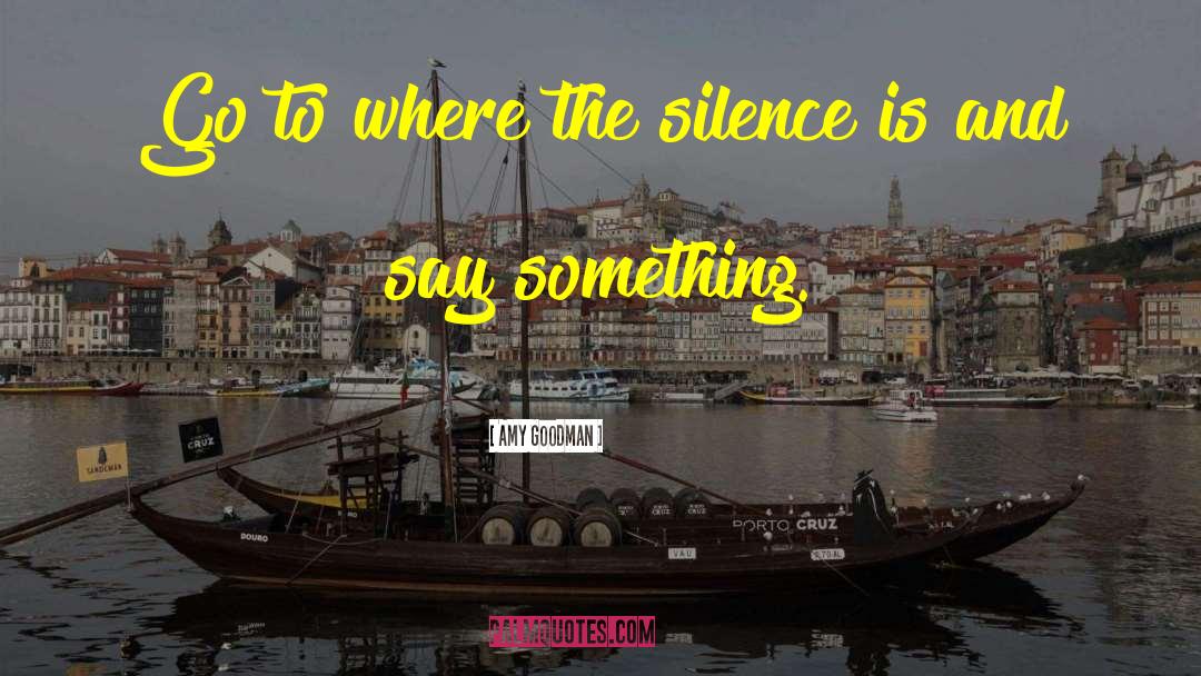 Inspiring Travel quotes by Amy Goodman