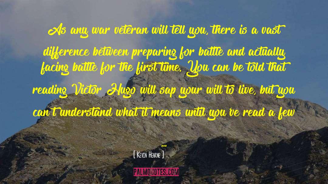 Inspiring Veteran quotes by Kevin Hearne