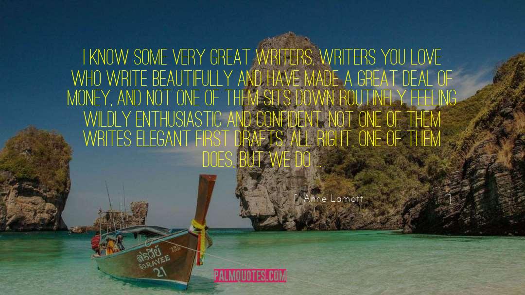 Inspiring Writers quotes by Anne Lamott