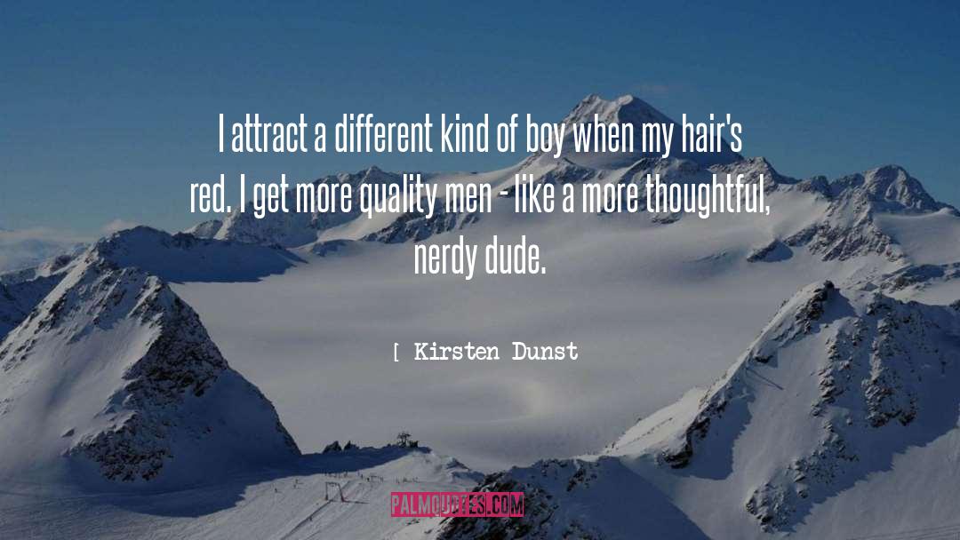 Inspriational Thoughtful quotes by Kirsten Dunst