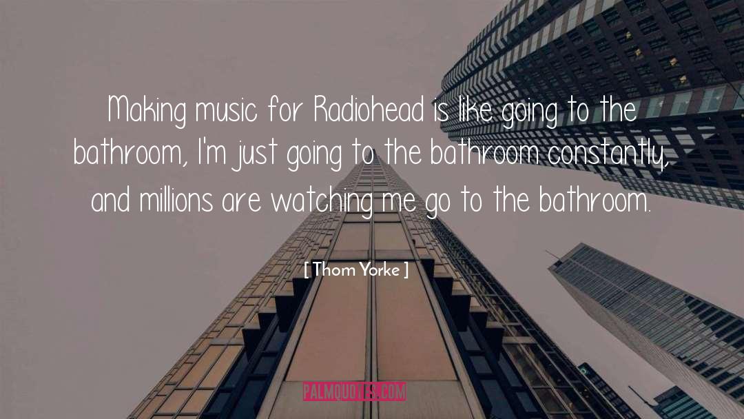 Instagram Captions Bathroom Selfie quotes by Thom Yorke