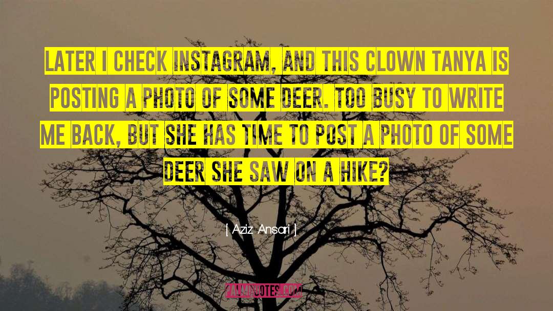 Instagram quotes by Aziz Ansari