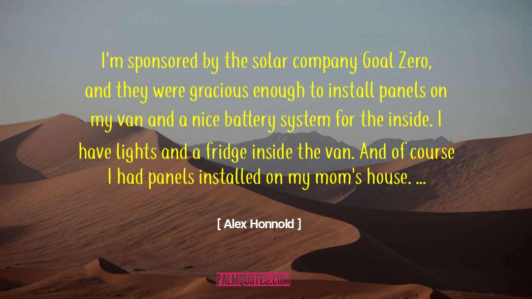 Install quotes by Alex Honnold