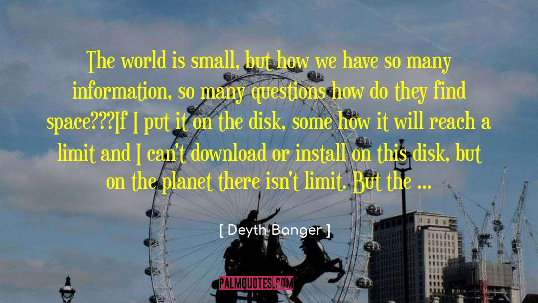 Install quotes by Deyth Banger