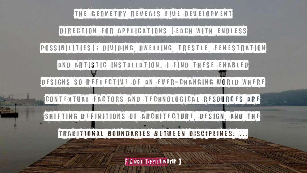 Installation quotes by Dror Benshetrit