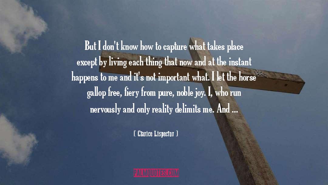 Instant Attraction quotes by Clarice Lispector