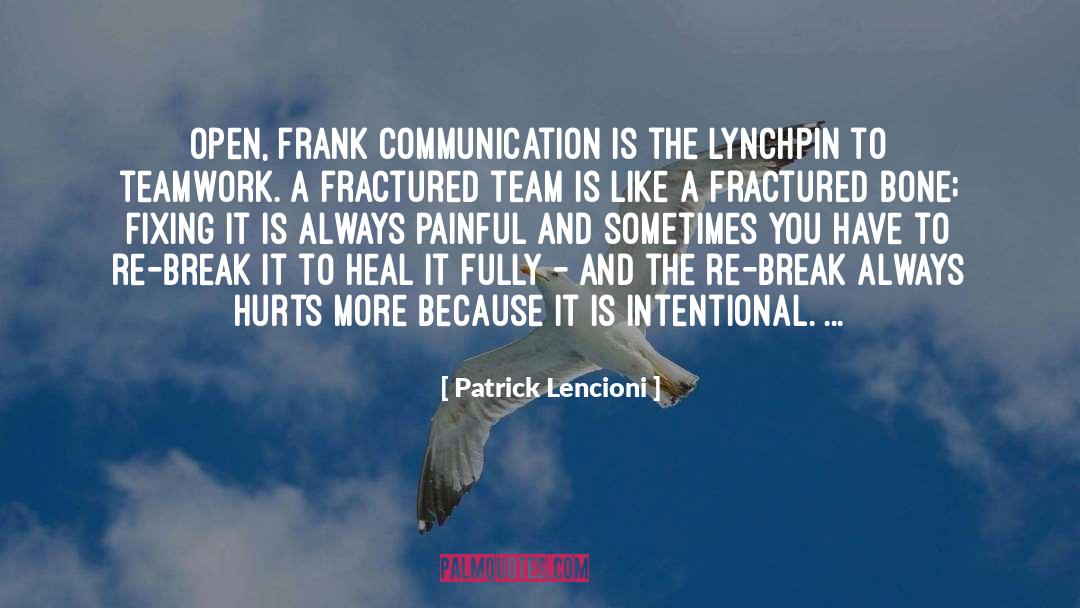 Instant Communication quotes by Patrick Lencioni