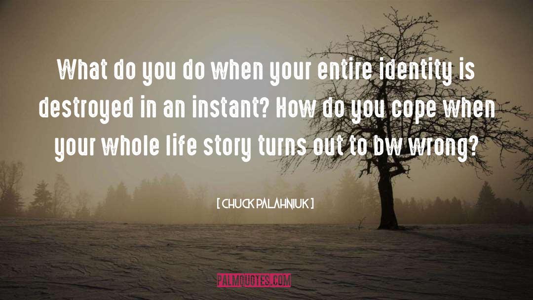 Instant Success quotes by Chuck Palahniuk