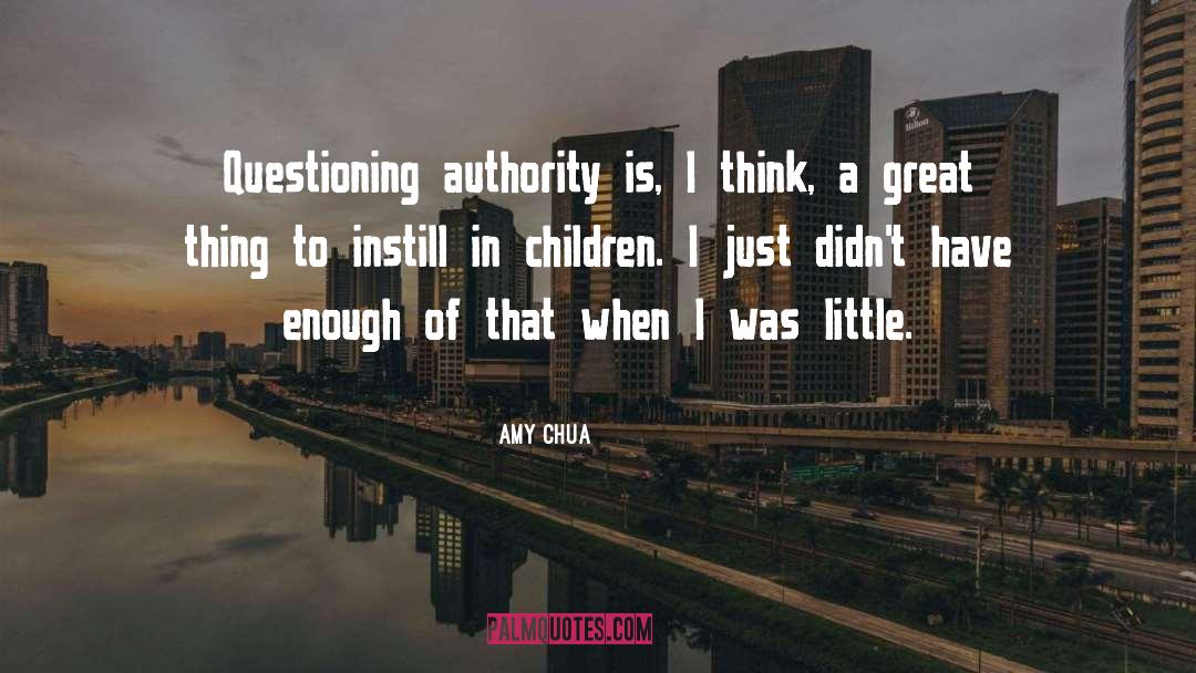 Instill quotes by Amy Chua