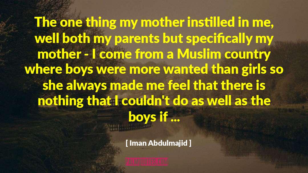 Instilled quotes by Iman Abdulmajid