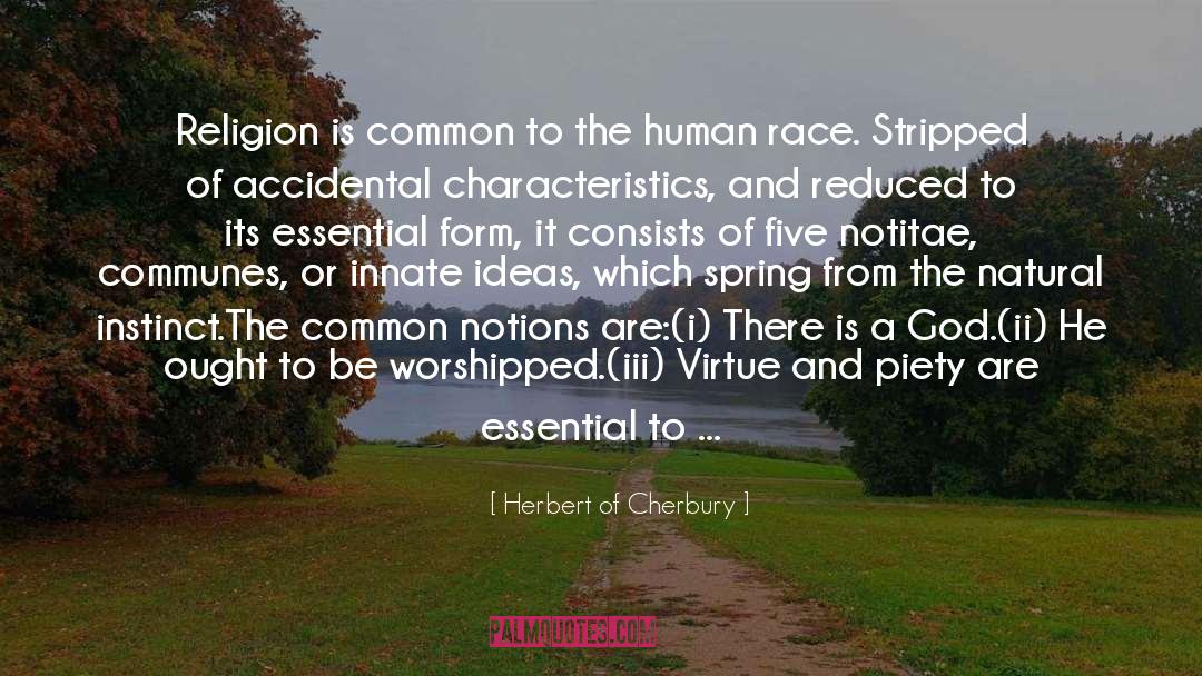 Instinct Intuition quotes by Herbert Of Cherbury