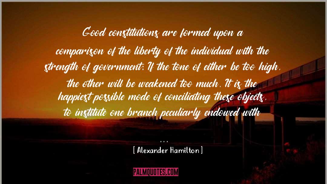 Institute quotes by Alexander Hamilton