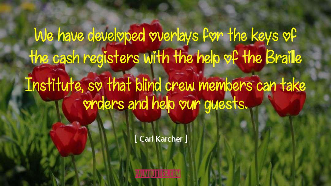 Institute quotes by Carl Karcher