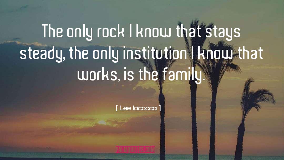 Institution quotes by Lee Iacocca