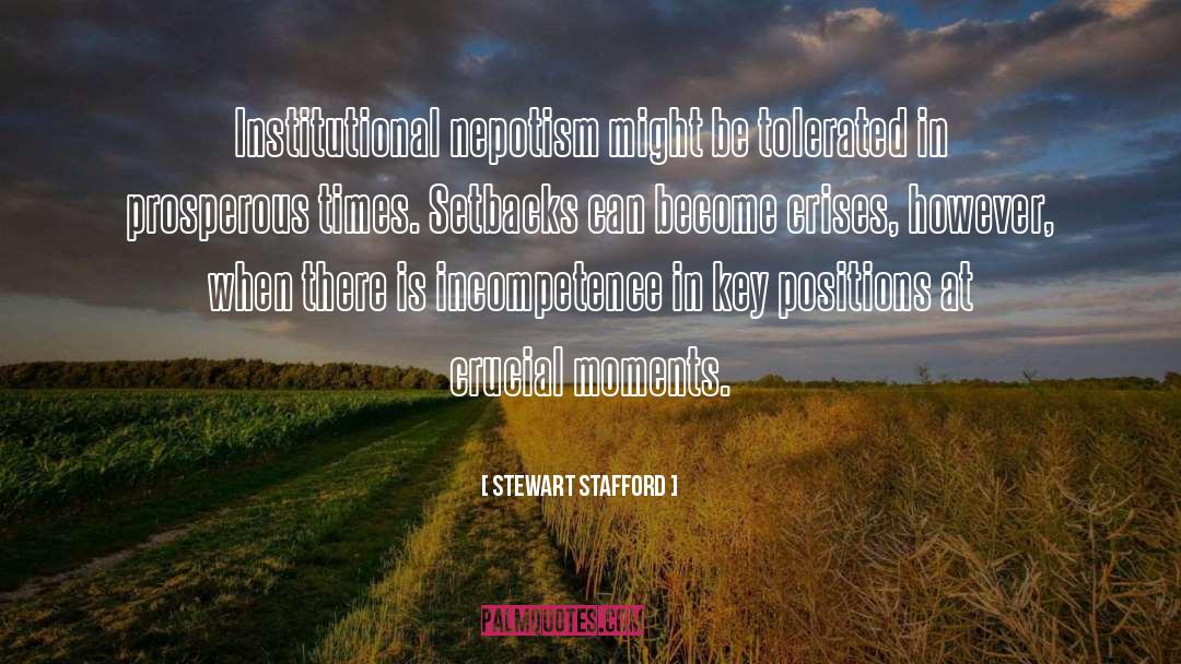 Institutional Oppression quotes by Stewart Stafford