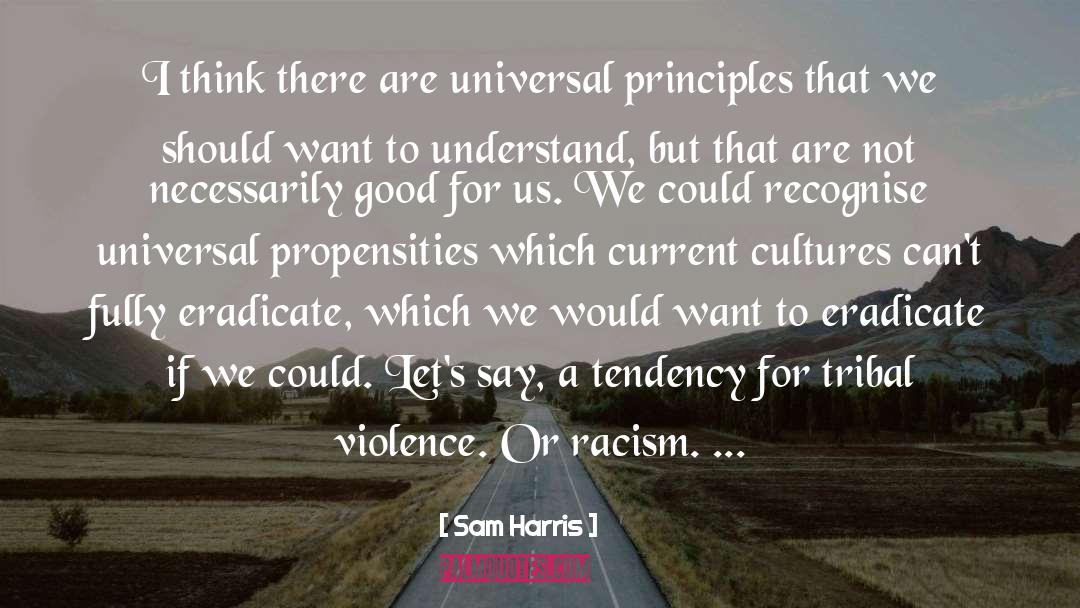 Institutionalized Racism quotes by Sam Harris