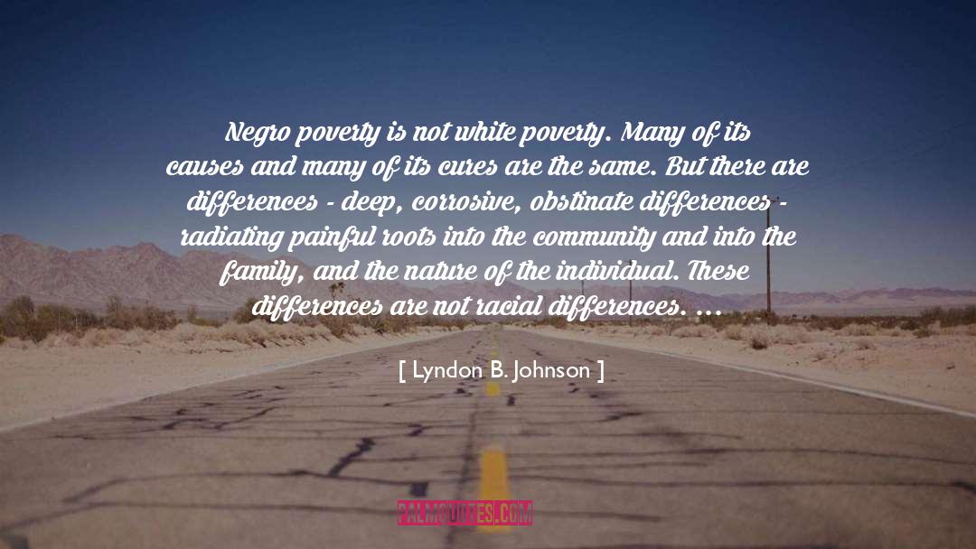 Institutionalized Racism quotes by Lyndon B. Johnson