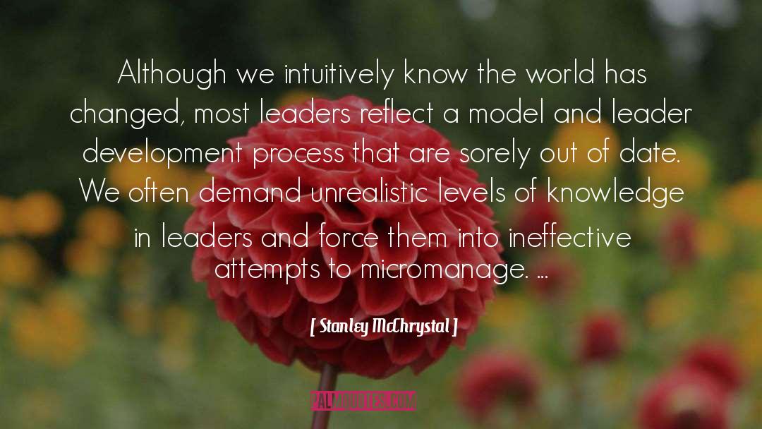 Institutions And Development quotes by Stanley McChrystal