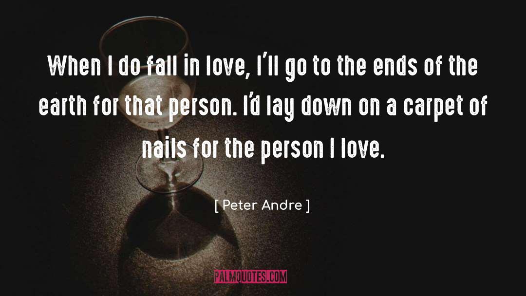 Instone For Nails quotes by Peter Andre