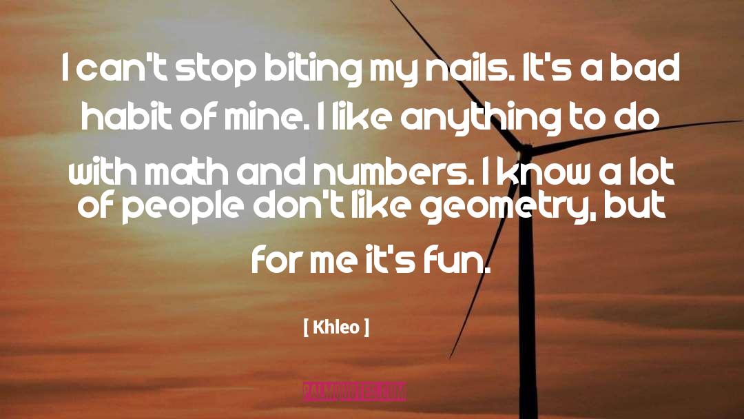Instone For Nails quotes by Khleo