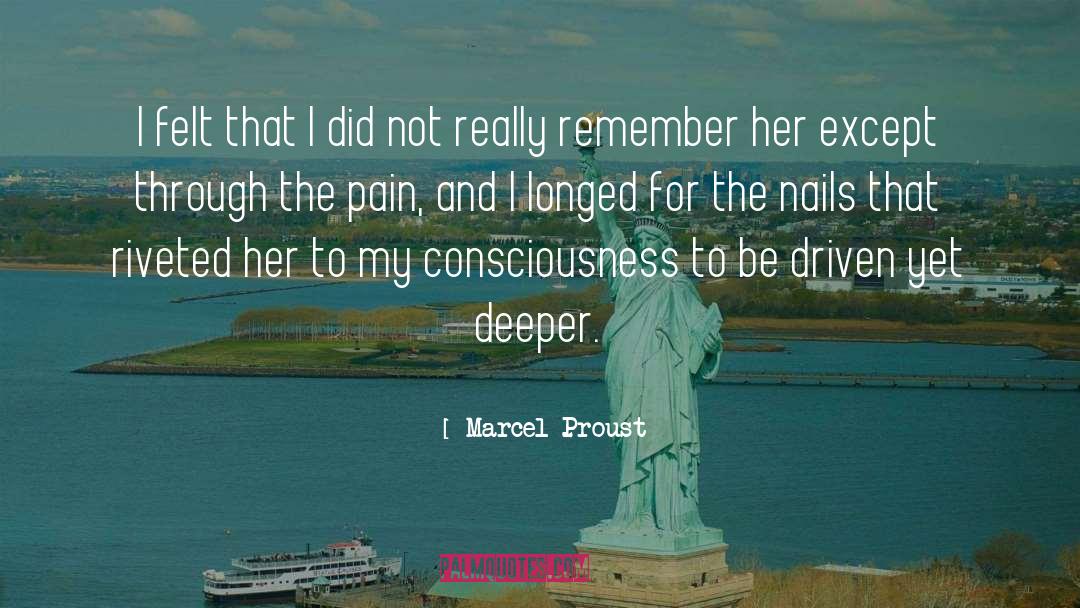 Instone For Nails quotes by Marcel Proust
