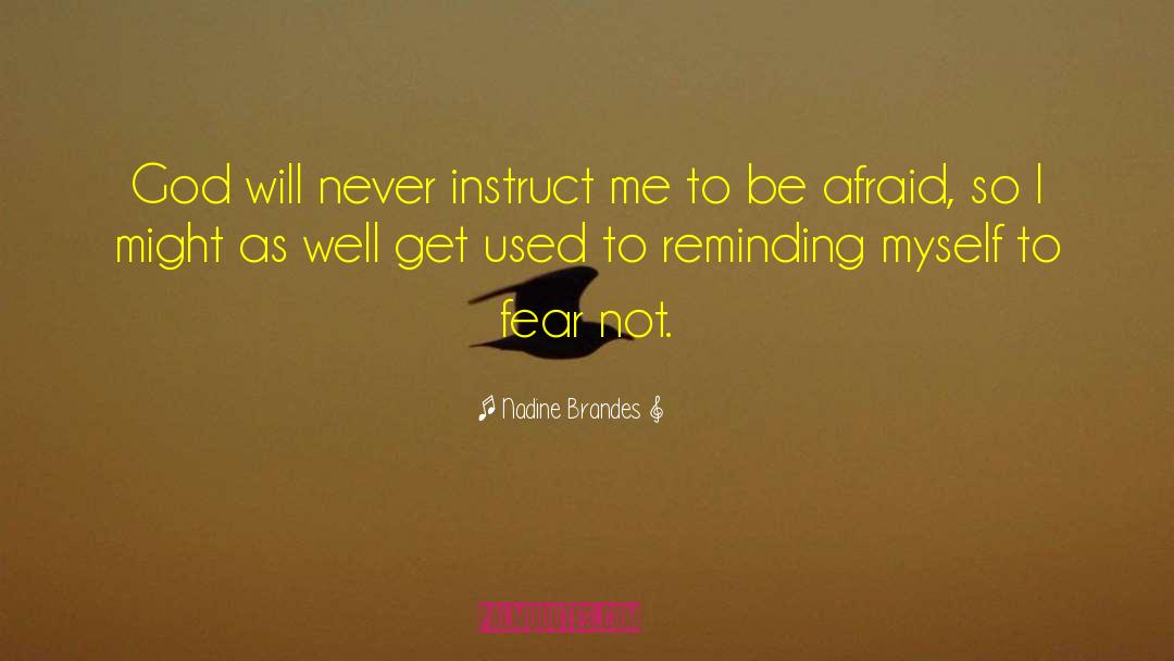 Instruct quotes by Nadine Brandes