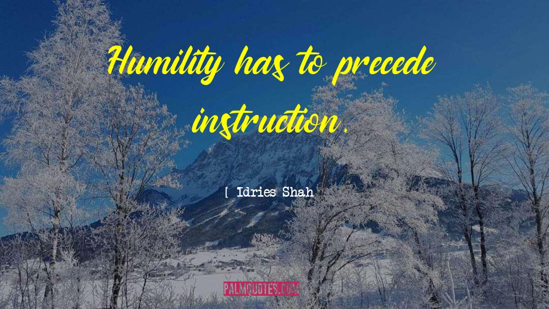 Instruction quotes by Idries Shah