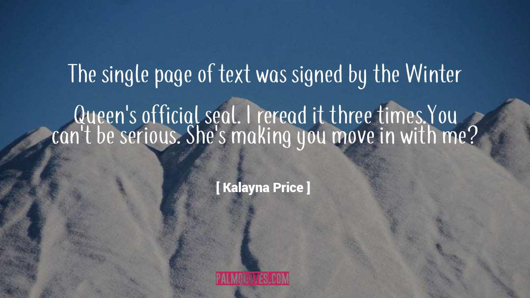 Instructive Text quotes by Kalayna Price