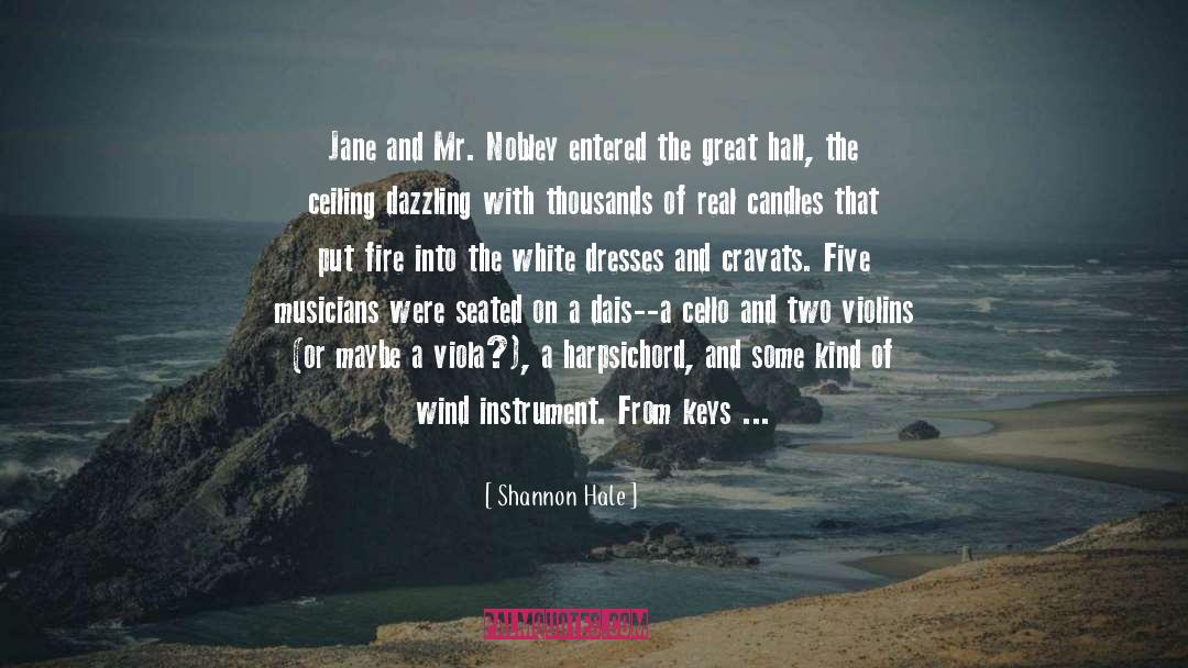 Instrument quotes by Shannon Hale