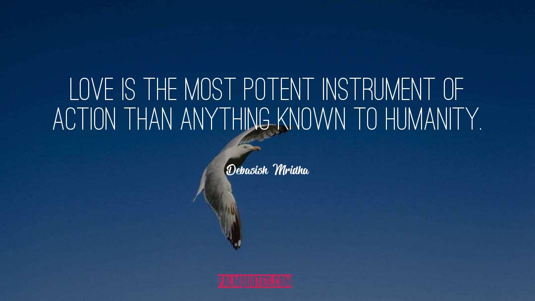 Instrument quotes by Debasish Mridha