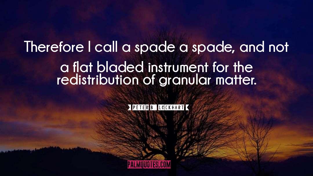 Instrument quotes by Peter B. Lockhart