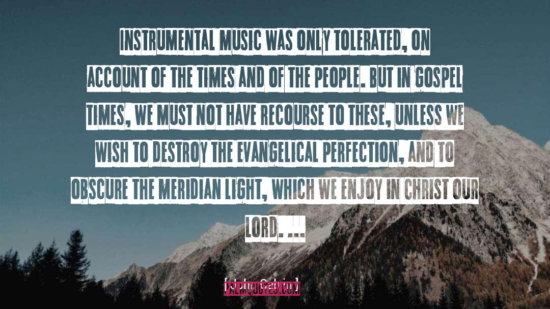 Instrumental Music quotes by John Calvin