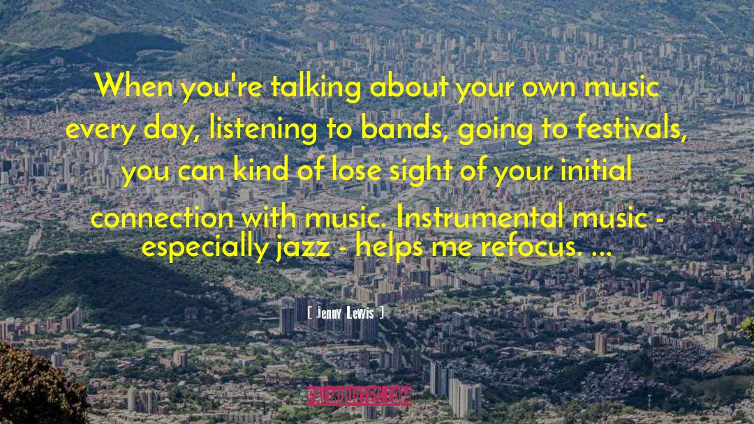 Instrumental Music quotes by Jenny Lewis