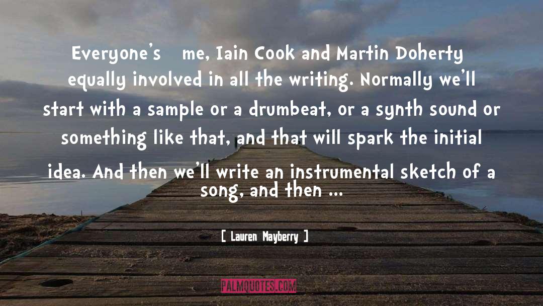 Instrumental quotes by Lauren Mayberry