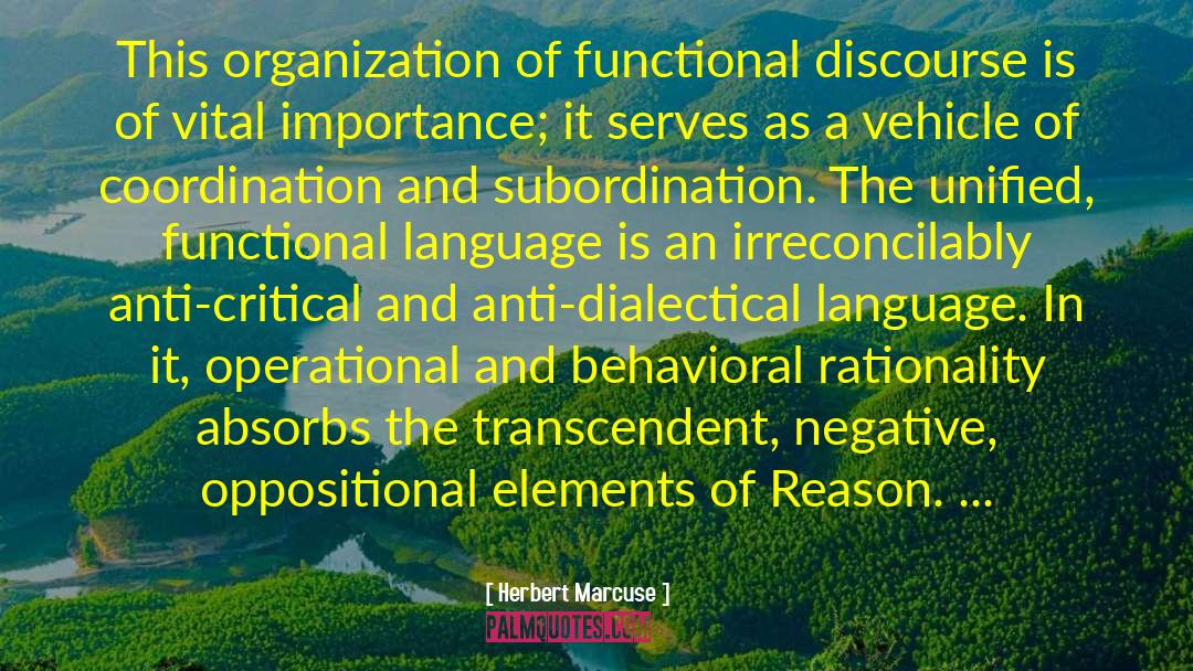 Instrumental Rationality quotes by Herbert Marcuse