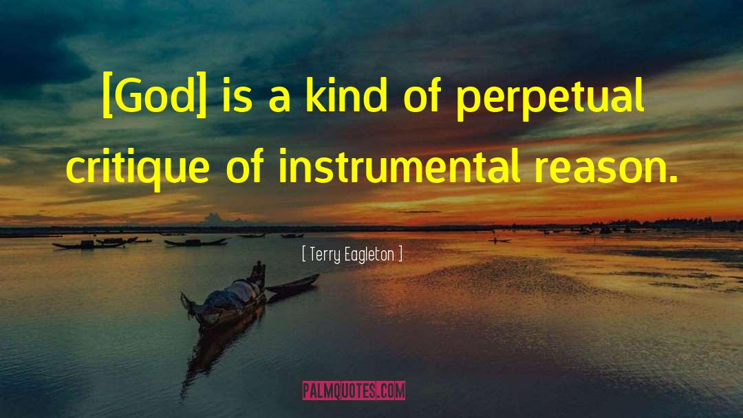 Instrumentalism quotes by Terry Eagleton