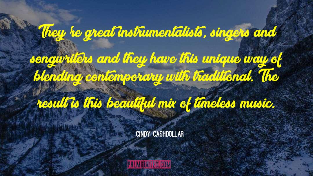 Instrumentalists quotes by Cindy Cashdollar