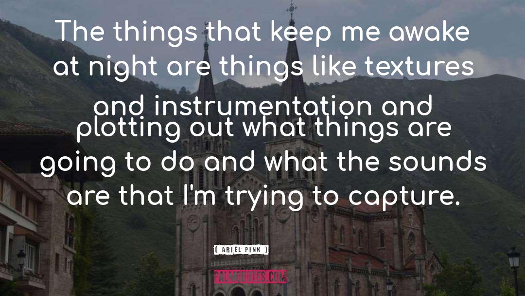 Instrumentation quotes by Ariel Pink