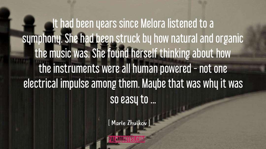 Instruments quotes by Marie Zhuikov