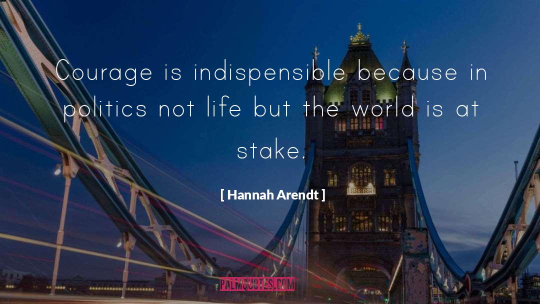 Insufficent quotes by Hannah Arendt